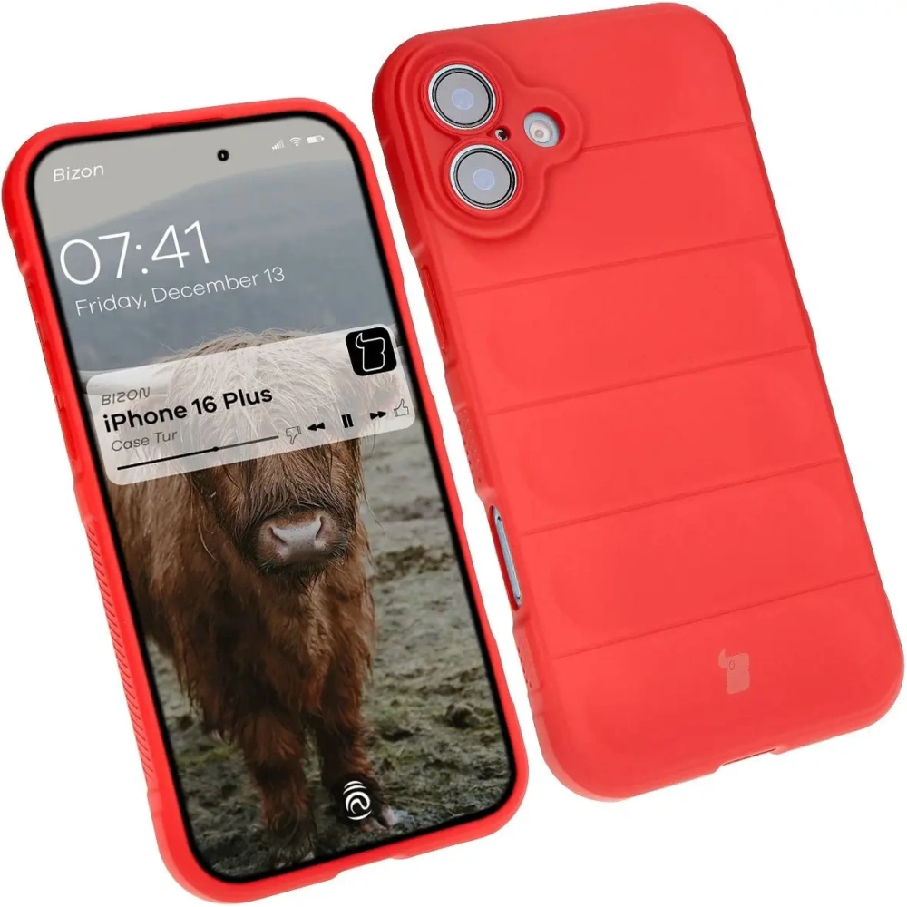 Hurtownia GSM - Pancéřové pouzdro Bizon Case Tur pro Apple iPhone 16 Plus červené - BIZ6592 - {ean13} - Hurt