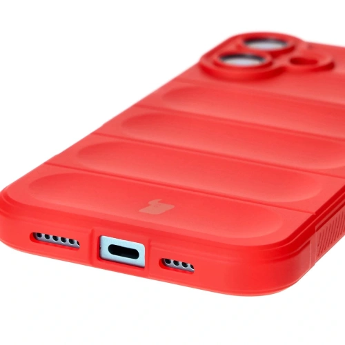 Pancerne etui Bizon Case Tur do Apple iPhone 16 Plus czerwone