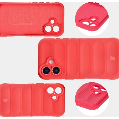 Pancerne etui Bizon Case Tur do Apple iPhone 16 Plus czerwone