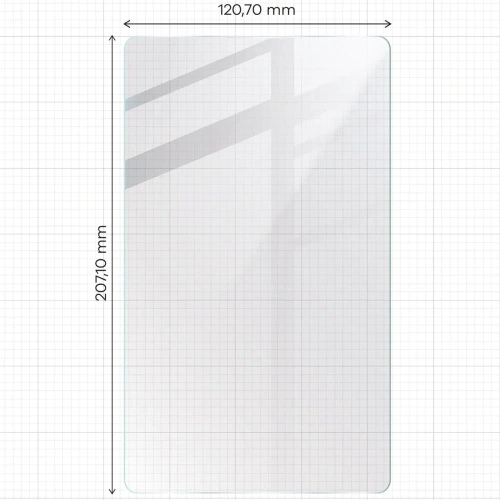 Szkło hartowane do tabletu Bizon Glass Tab Clear do Xiaomi Redmi Pad SE 8.7 [2 PACK]