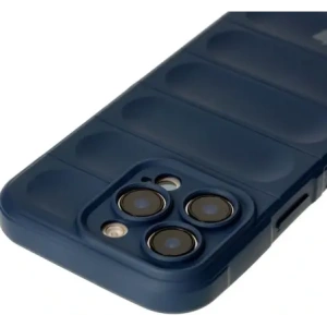 Pancerne etui Bizon Case Tur do Apple iPhone 16 Pro granatowe