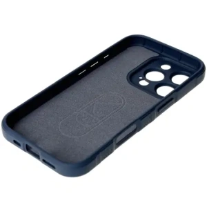 Pancerne etui Bizon Case Tur do Apple iPhone 16 Pro granatowe