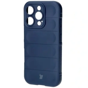 Pancerne etui Bizon Case Tur do Apple iPhone 16 Pro granatowe