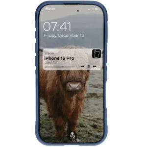 Pancerne etui Bizon Case Tur do Apple iPhone 16 Pro granatowe