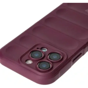 Pancerne etui Bizon Case Tur do Apple iPhone 16 Pro ciemnofioletowe