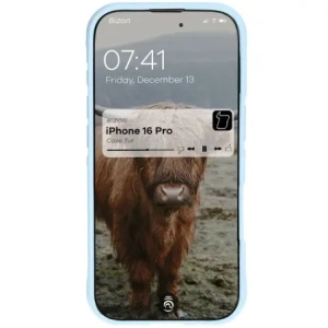 Pancerne etui Bizon Case Tur do Apple iPhone 16 Pro jasnoniebieskie