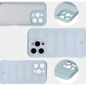 Pancerne etui Bizon Case Tur do Apple iPhone 16 Pro jasnoniebieskie