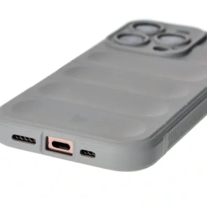 Pancerne etui Bizon Case Tur do Apple iPhone 16 Pro jasnoszare