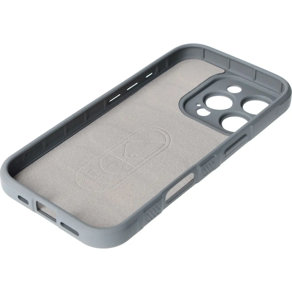 Hurtownia GSM - Pancerne etui Bizon Case Tur do Apple iPhone 16 Pro jasnoszare - BIZ6606 - {ean13} - Hurt