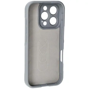 Pancerne etui Bizon Case Tur do Apple iPhone 16 Pro jasnoszare