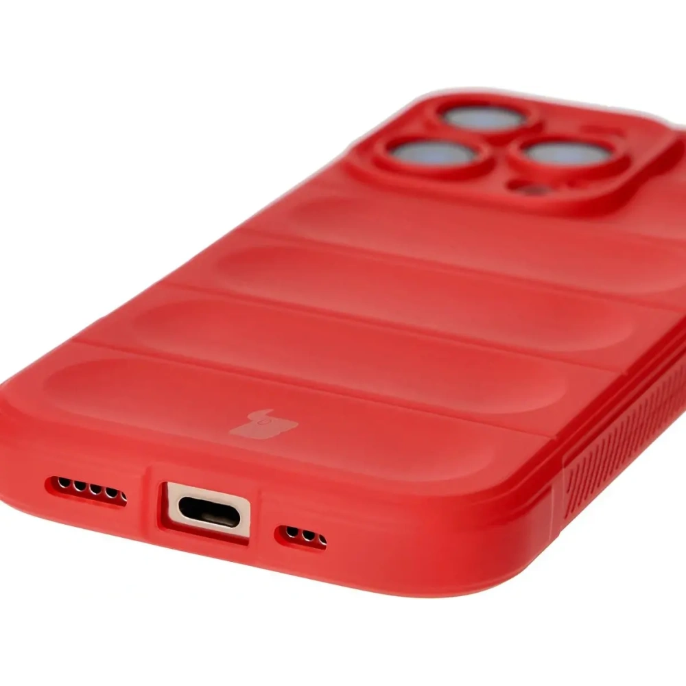 Hurtownia GSM - Pancerne etui Bizon Case Tur do Apple iPhone 16 Pro czerwone - BIZ6607 - {ean13} - Hurt