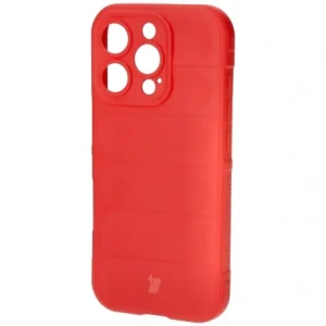 Pancerne etui Bizon Case Tur do Apple iPhone 16 Pro czerwone