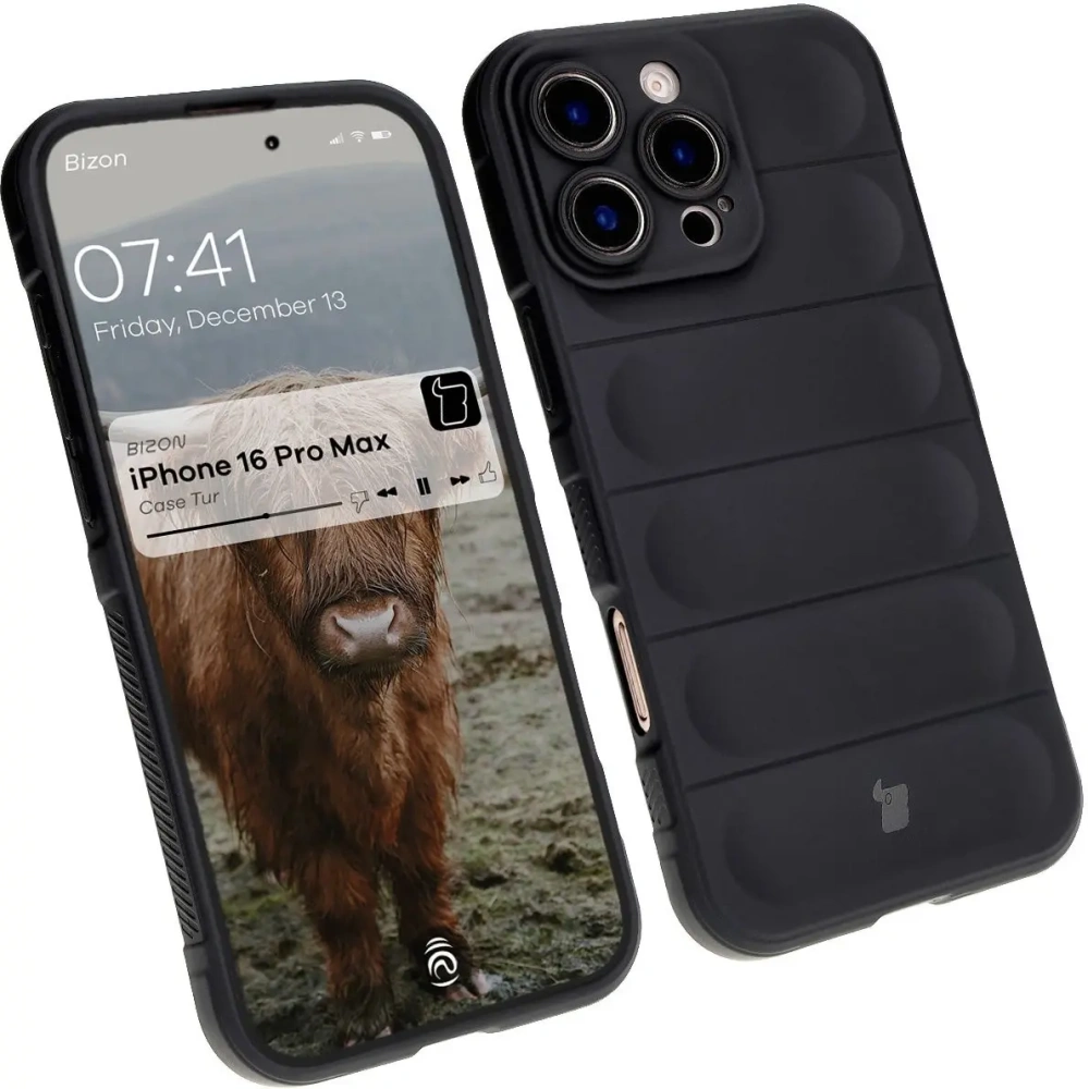 Hurtownia GSM - Bizon Case Tur Apple iPhone 16 Pro Max schwarz - BIZ6610 - {ean13} - Hurt