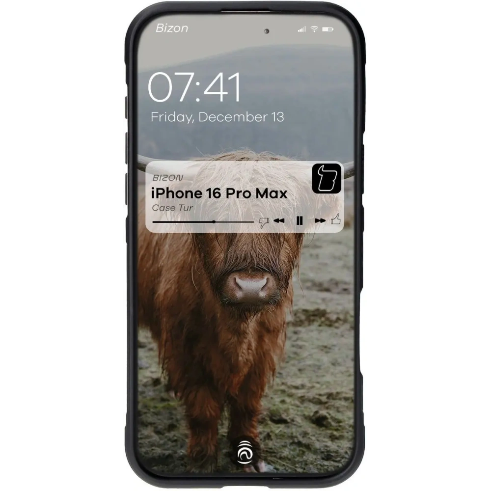 Hurtownia GSM - Bizon Case Tur Apple iPhone 16 Pro Max schwarz - BIZ6610 - {ean13} - Hurt