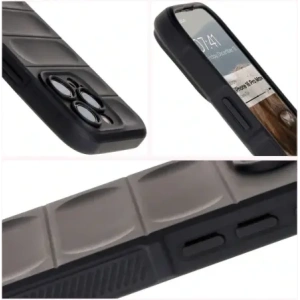 Pancerne etui Bizon Case Tur do Apple iPhone 16 Pro Max czarne
