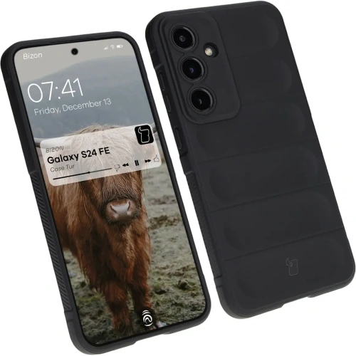 Pancerne etui Bizon Case Tur do Samsung Galaxy S24 FE czarne