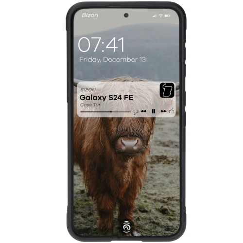 Pancerne etui Bizon Case Tur do Samsung Galaxy S24 FE czarne