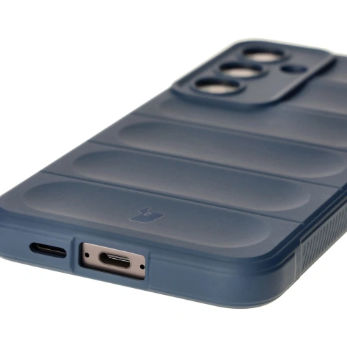 Pancerne etui Bizon Case Tur do Samsung Galaxy S24 FE granatowe