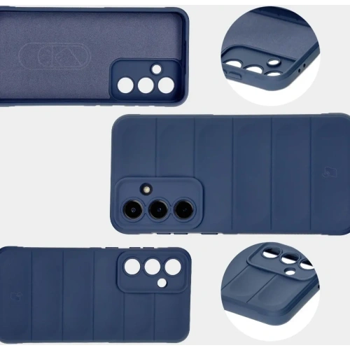 Pancerne etui Bizon Case Tur do Samsung Galaxy S24 FE granatowe