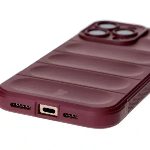 Pancerne etui Bizon Case Tur do Apple iPhone 16 Pro Max ciemnofioletowe