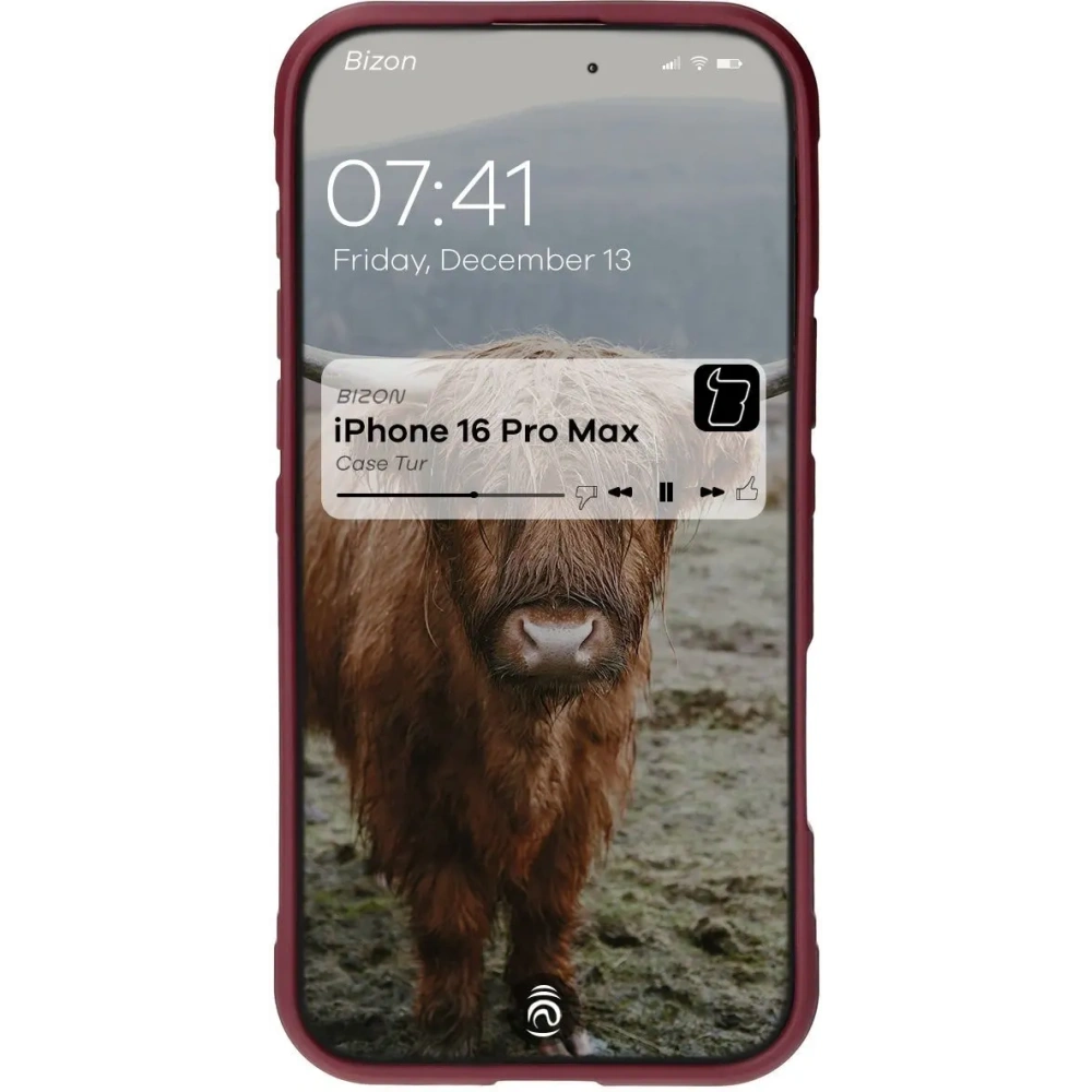 Hurtownia GSM - Bizon Case Tur Apple iPhone 16 Pro Max dunkel lila - BIZ6614 - {ean13} - Hurt
