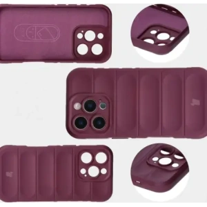 Pancerne etui Bizon Case Tur do Apple iPhone 16 Pro Max ciemnofioletowe
