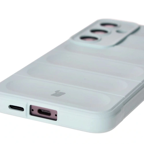 Pancerne etui Bizon Case Tur do Samsung Galaxy S24 FE jasnoniebieskie