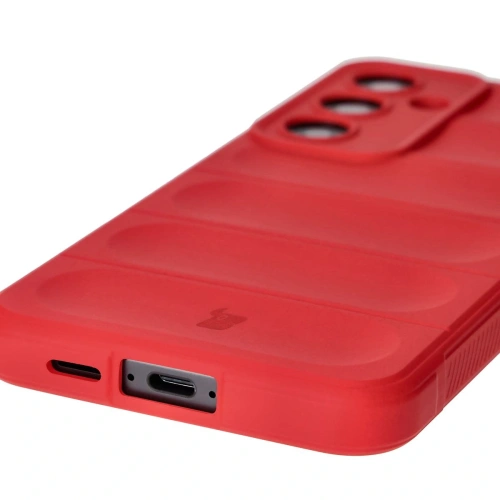 Pancerne etui Bizon Case Tur do Samsung Galaxy S24 FE czerwone