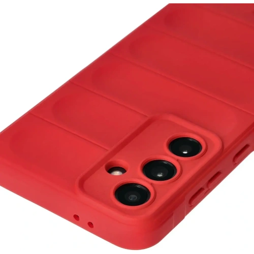 Pancerne etui Bizon Case Tur do Samsung Galaxy S24 FE czerwone