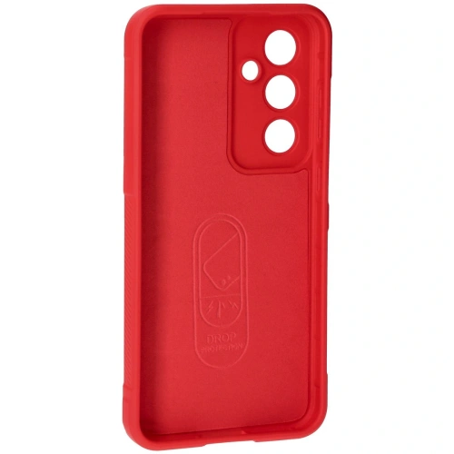 Pancerne etui Bizon Case Tur do Samsung Galaxy S24 FE czerwone