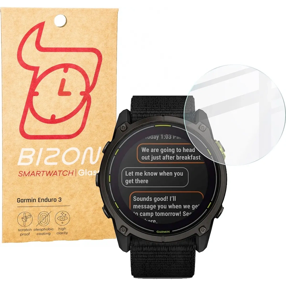 Hurtownia GSM - Tvrzené sklo na obrazovku Bizon Glass Watch Clear pro Garmin Enduro 3 - BIZ6622 - {ean13} - Hurt