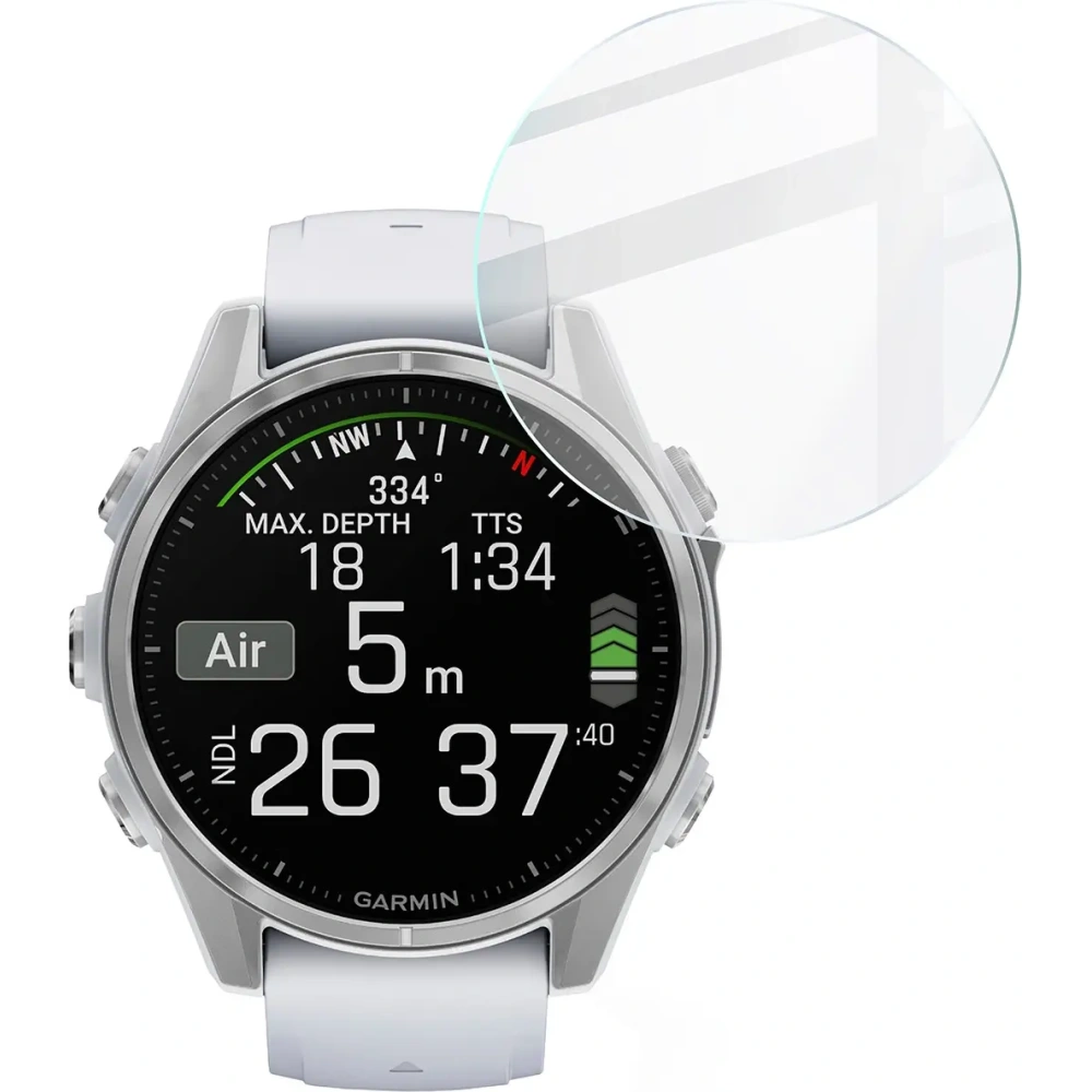 Hurtownia GSM - Bizon Glas Uhr Klar Garmin Fenix 8 AMOLED 43 mm - BIZ6623 - {ean13} - Hurt