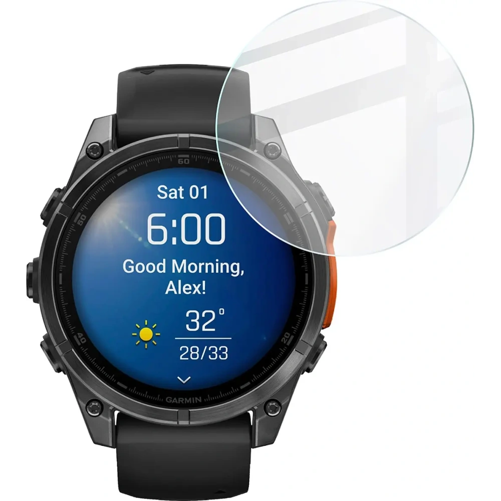 Hurtownia GSM - Tvrzené sklo na displej Bizon Glass Watch Clear pro Garmin Fenix 8 AMOLED 47 mm - BIZ6624 - {ean13} - Hurt