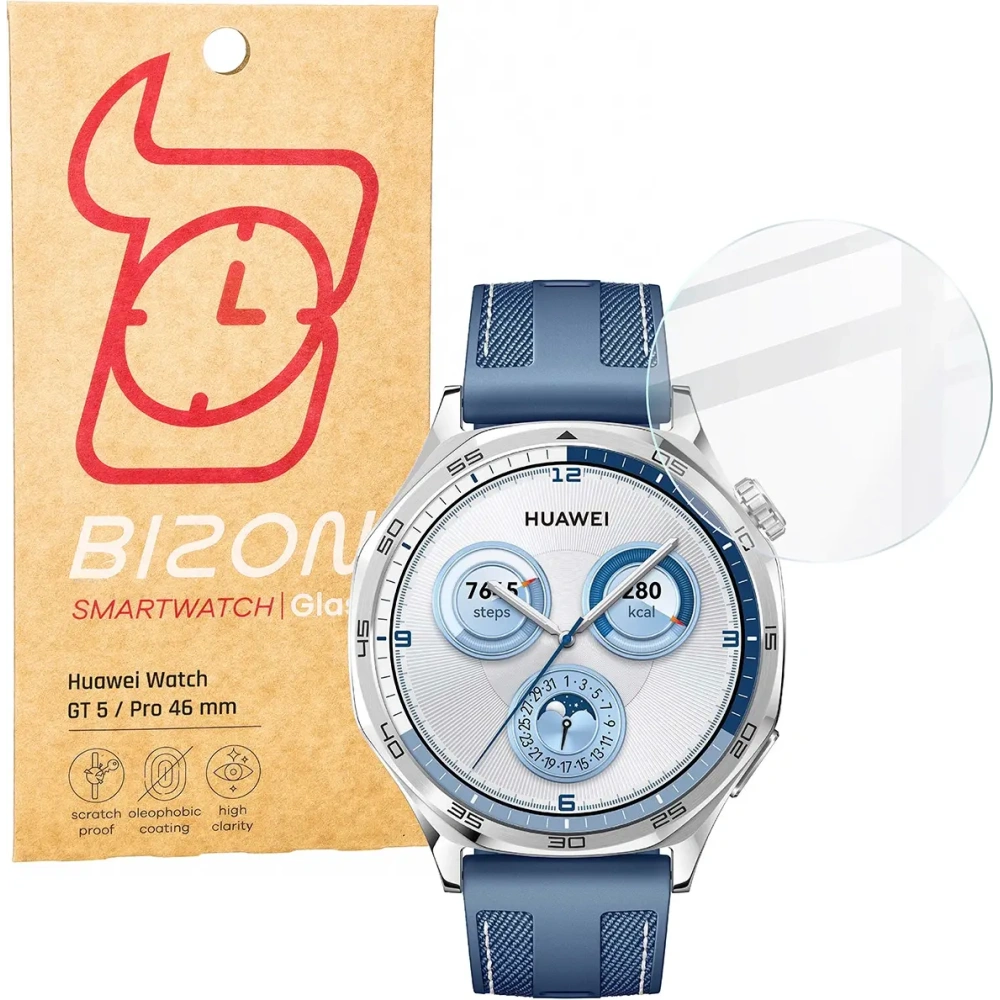 Hurtownia GSM - Bizon Glass Watch Clear Huawei Watch GT 5 46 mm / GT 5 Pro 46 mm - BIZ6626 - {ean13} - Hurt