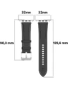 Hurtownia GSM - Bizon Strap Óra Casual Apple Óra 38/40/41mm/S10 42mm fekete - BIZ6627 - {ean13} - Hurt