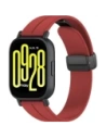 Silikonowy pasek Bizon Strap Watch Silicone 22 mm do smartwatcha burgundowy