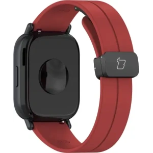 Hurtownia GSM - Ceas cu curea din silicon Bizon 22 mm burgundy - BIZ6628 - {ean13} - Hurt