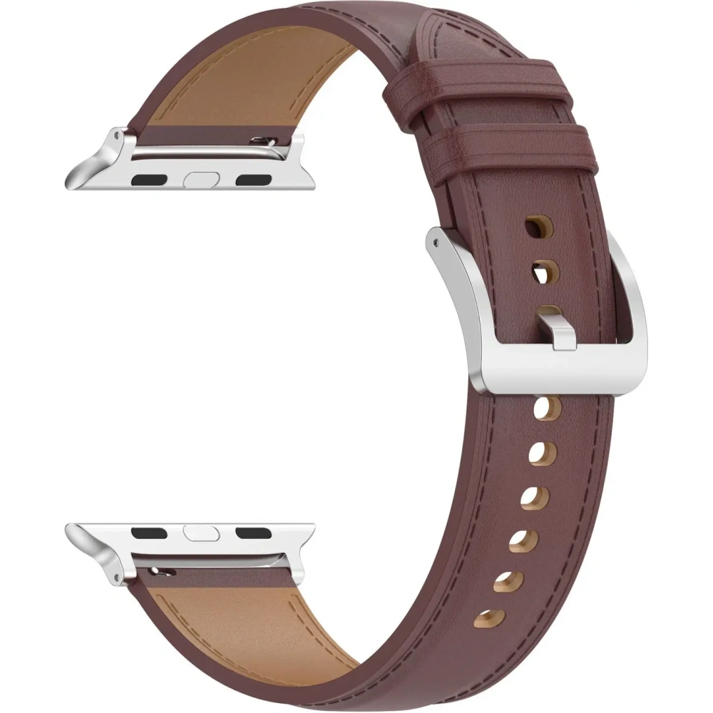 Hurtownia GSM - Bizon Strap Watch Casual Apple Watch 44/45/46/49mm sötétbarna - BIZ6630 - {ean13} - Hurt