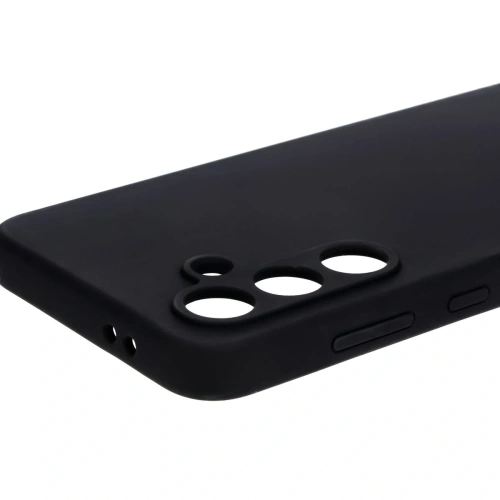 Silikonowe etui Bizon Soft Case do Samsung Galaxy S24 FE czarne