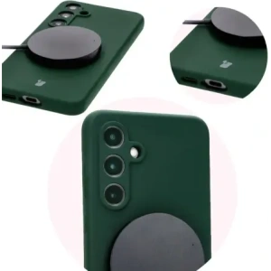 Bizon Soft Case Samsung Galaxy S24 FE dark green