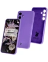 Bizon Soft Case Samsung Galaxy S24 FE lila
