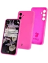 Bizon Soft Case Samsung Galaxy S24 FE neonpink