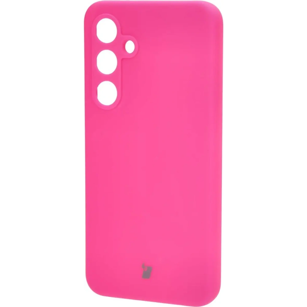 Hurtownia GSM - Silikonowe etui Bizon Soft Case do Samsung Galaxy S24 FE neonowo-różowe - BIZ6634 - {ean13} - Hurt