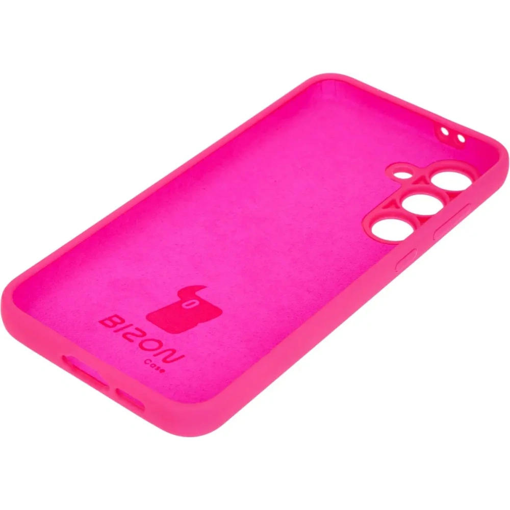 Hurtownia GSM - Bizon Soft Case Samsung Galaxy S24 FE neon rózsaszín - BIZ6634 - {ean13} - Hurt