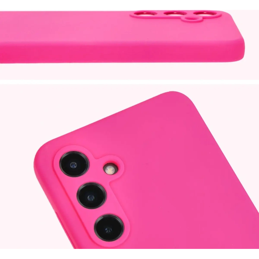 Hurtownia GSM - Bizon Soft Case Samsung Galaxy S24 FE neon rózsaszín - BIZ6634 - {ean13} - Hurt