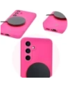 Hurtownia GSM - Bizon Soft Case Samsung Galaxy S24 FE neon rózsaszín - BIZ6634 - {ean13} - Hurt