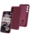 Bizon Soft Case Samsung Galaxy S24 FE dunkel lila