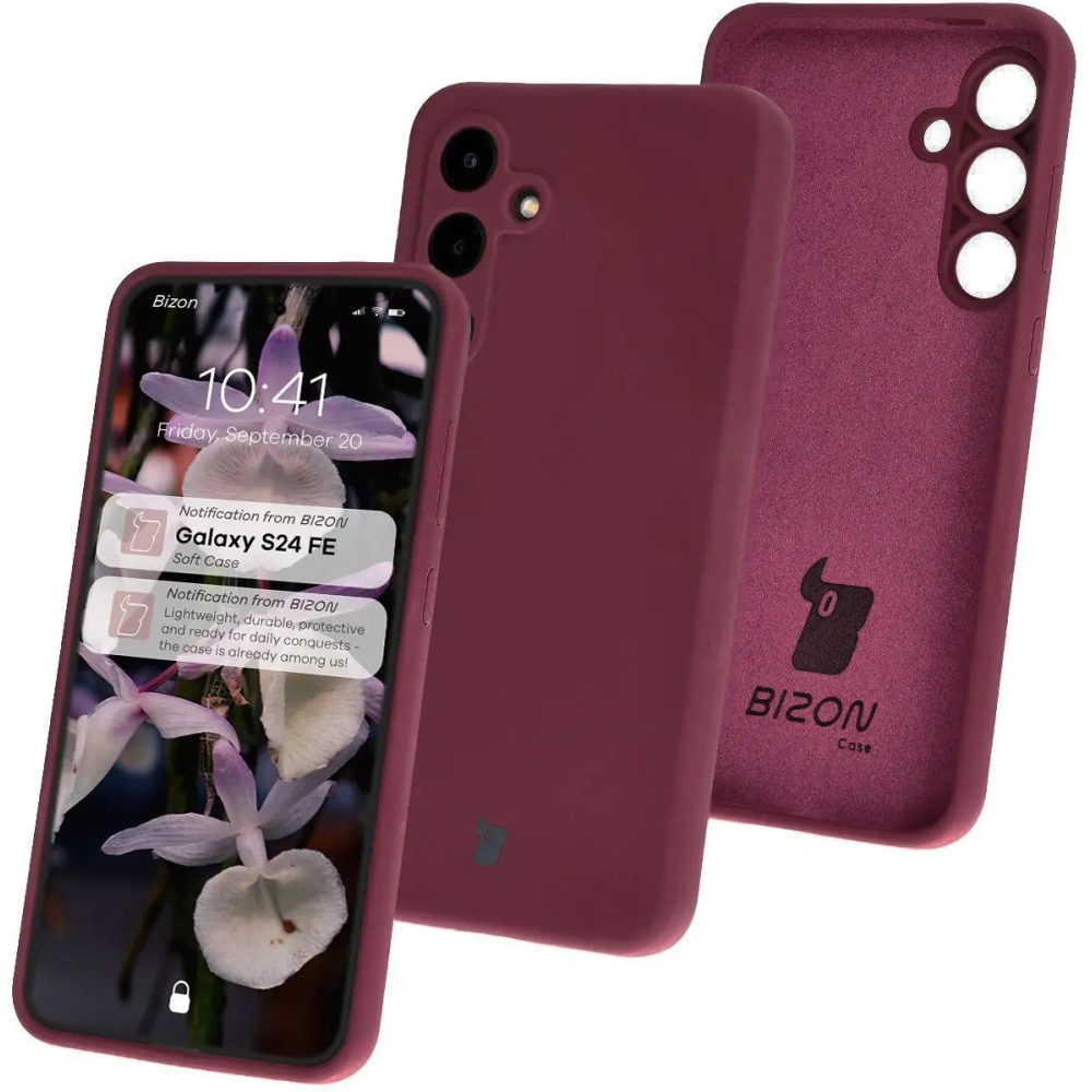 Hurtownia GSM - Bizon Soft Case Samsung Galaxy S24 FE dunkel lila - BIZ6635 - {ean13} - Hurt
