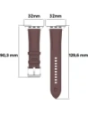 Wholesale Bizon Strap Watch Casual Apple Watch 38/40/41mm/S10 42mm dark brown - BIZ6636 - {ean13} - Hurt
