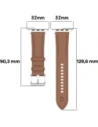 Wholesale Bizon Strap Watch Casual Apple Watch 38/40/41mm/S10 42mm light brown - BIZ6637 - {ean13} - Hurt